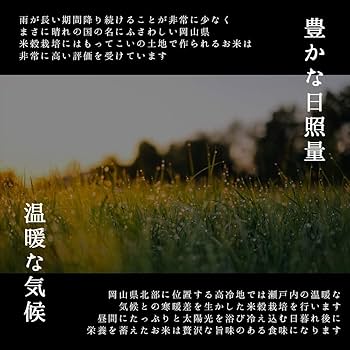 Amazon.co.jp: お米 令和6年 岡山県産一等米きぬむすめ5kg(5キロ
